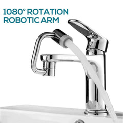 1080° Rotatable Faucet Extender by Phora'store, chrome finish
