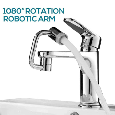 1080° Rotatable Faucet Extender by Phora'store, chrome finish